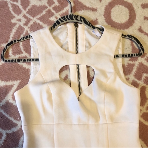 BCBGeneration White dress with cutouts - Picture 2 of 5